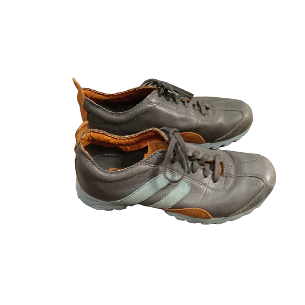 CAT Caterpillar Gray Leather Women's Sneakers Size 8